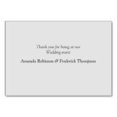 Ivoor, Groen, Blauw, Gouden Zijde & Parels Tafelka Kaart (Achterkant)