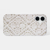 Ivoor Haak Kant iPhone 16 Hoesje (Achterkant horizontaal)