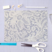 Ivoor Kant Navy Blauwe Elegante Huwelijkscadeau Tissuepapier (Craft)