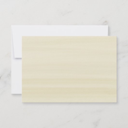 Ivoor krans bruiloft receptie Details Roze Kaart (Achterkant)