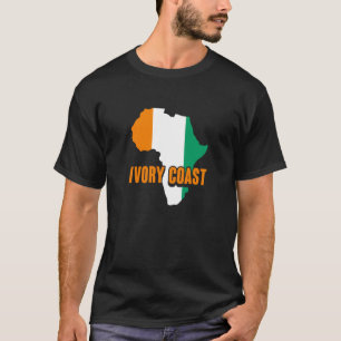 Ivoor-kust-Afrikaanse trots en erfgoed 1 T-shirt