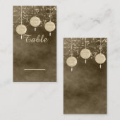 Ivoor Lantaarns Tafel Kaart Plaatskaartje (Voorkant / Achterkant)