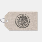 Ivoor Mexico trouwfoto Cadeaulabel (Achterkant Horizontaal)