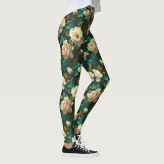 Ivoor Moederdag Gardenia's Esthetische Cadeaus Voo Leggings