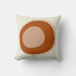 Ivoor Off White Roest Bruin Terracotta Beige Vorme Kussen