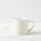 Ivoor Pastel Effen Kleur Espresso Mok (Rechts)