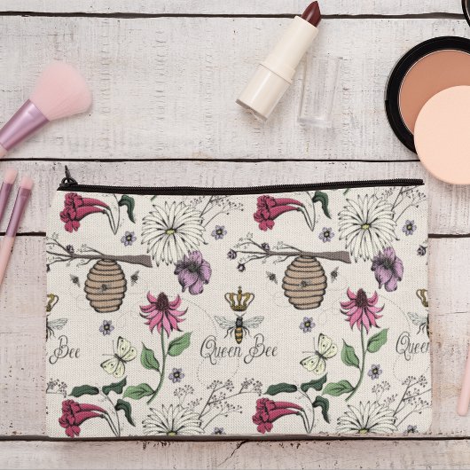 Ivoor Queen Bee & Gold Crown Etui