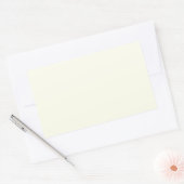 Ivoor Rechthoekige Sticker (Envelop)