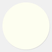 Ivoor Ronde Sticker (Voorkant)