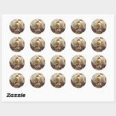 Ivoor Roos liefde Stickers (Vel)