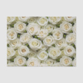 Ivoor Rozen tissuepapier (Voorkant)
