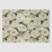 Ivoor Rozen tissuepapier (Voorkant)