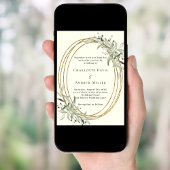 Ivoor salie groen groen groen groen goud lijst bru kaart