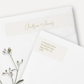 Ivoor | Script Welcome Wedding Address