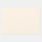 Ivoor, stoffig roos & salie groen inpakpapier (Voorkant)