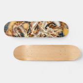 Ivoor Tribal Dragon Element Custom Pro Park Board Persoonlijk Skateboard (Horizontaal)