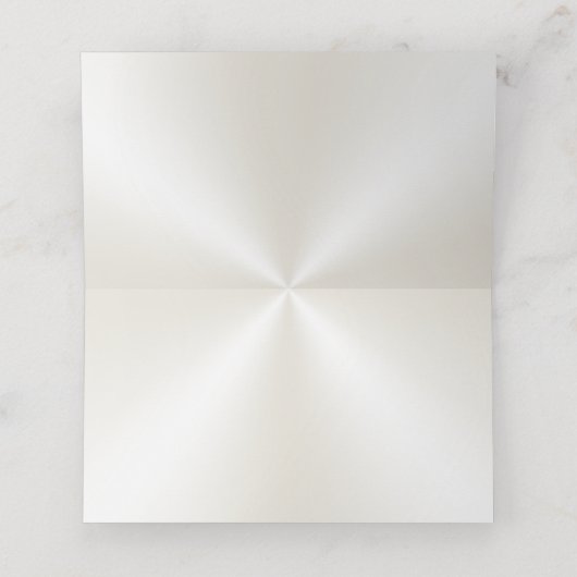 Ivoor Trouwtafel Nummers en Plaats Kaarten Combo Plaatskaartje (Binnenkant ongevouwen)