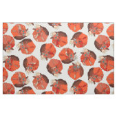 ivoor van gekrulde vossen stof (Fat Quarter)