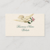 Ivoor van Vintage Dove en Roos Visitekaartje (Achterkant)