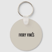 IVOOR WIJNSTOKKEN - Sleutelhanger - Botanische cha (Achterkant)