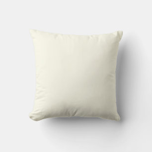 Ivoor Wit FFFFF0 Solid Color Design Kussen