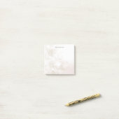 Ivoor Witte Bloemen Post-it Notities Post-it® Notes (Op bureau)