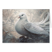  ivoor witte bruiloft duif (Voorkant Horizontaal)