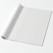 Ivoor & Witte Strepen Cadeaupapier (Uitgerold)
