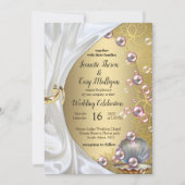 Ivoor Zijde, Gouden Kant & Parels en Marmer Kaart (Voorkant)