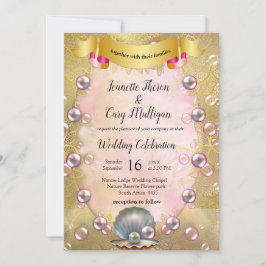 Ivoor Zijde, Gouden Kant & Parels en Marmer Kaart