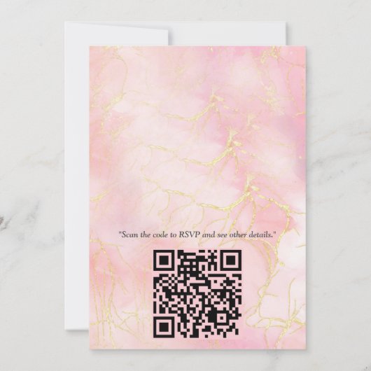 Ivoor Zijde, Gouden Kant & Parels en Marmer Kaart (Achterkant)