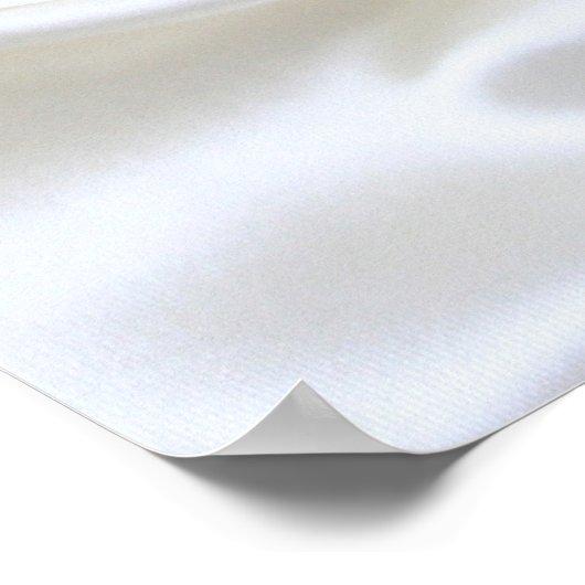 Ivoor Zijde, Gouden Kant & Parels en Marmer Poster (Hoek)