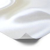 Ivoor Zijde, Gouden Kant & Parels en Marmer Poster (Hoek)