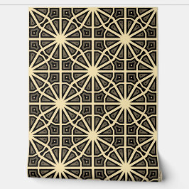 Ivoor & Zwart Geometrisch Modern Classy Chic Deco Behang