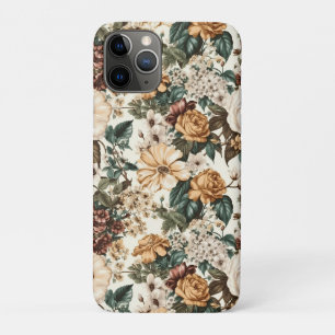  ivoorbloemen, veelkleurige Rozen Case-Mate iPhone Case