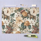 ivoorbloemen, veelkleurige Rozen Tissuepapier (Craft)