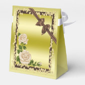 Ivoorbloesem, Bogen & Diamanten 90e Bedankdoosjes (Achterkant)