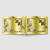 Ivoorbloesem, bogen en diamanten 100e verjaardag gastenboek (Volledig)