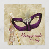 ivoorbourgondische massagepartij kaart (Voorkant / Achterkant)