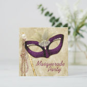 ivoorbourgondische massagepartij kaart (Staand voorkant)