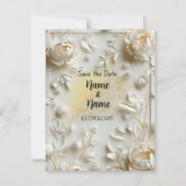 Ivoorbruiloftsuitnodiging (Voorkant)