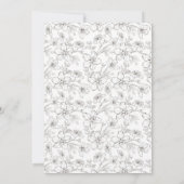 Ivoorchampagne gouden Jubileum Kaart (Achterkant)