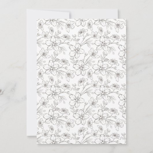 Ivoorchampagne gouden Jubileum Kaart (Achterkant)