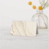 Ivoorcrème Boheemse geweven tafel Plaatskaartje (Achterkant)