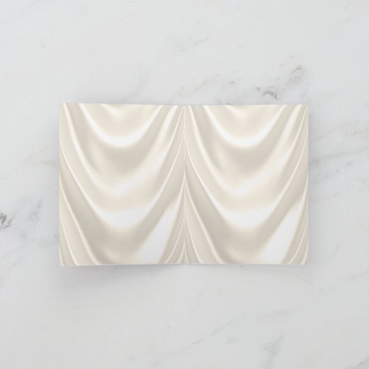 Ivoorgoud Champagne Bedankt kaarten (Binnen)