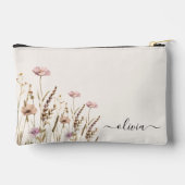 Ivoorgouden bloemnaam Monogram Etui (Achterkant)