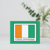 Ivoorkust Briefkaart (Staand voorkant)