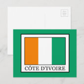 Ivoorkust Briefkaart (Voorkant / Achterkant)