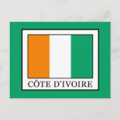 Ivoorkust Briefkaart (Voorkant)