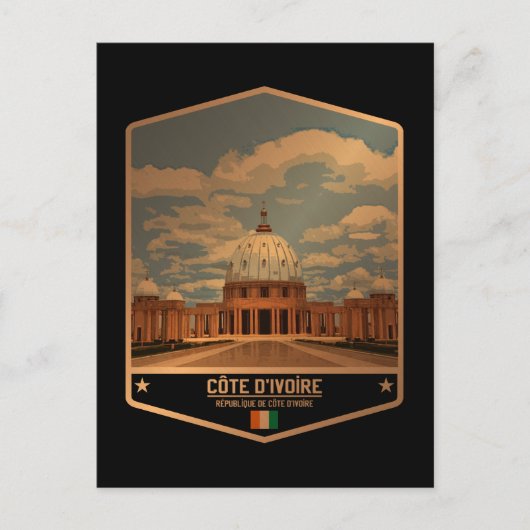 Ivoorkust Briefkaart (Voorkant)